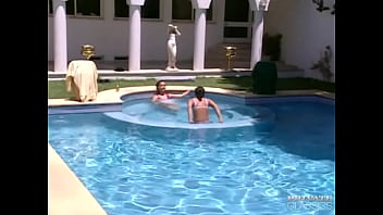 Preview 1 of Bro Nd Sistr - Katy &amp_ Claudia James,  Lesbian Pool Games