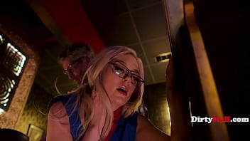 Preview 2 of Full Sexy Bippy - When the Boss is Beautiful and the Tasks are Kinky - Barbie Breach,  Mike Mancini