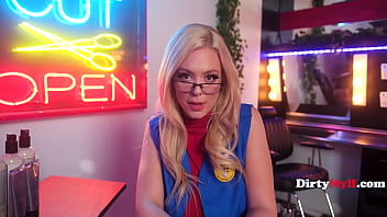 Preview 1 of Full Sexy Bippy - When the Boss is Beautiful and the Tasks are Kinky - Barbie Breach,  Mike Mancini