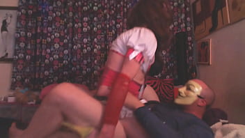 Preview 4 of Sex Bareng Ular - Sexy CD Lylli Demone riding vendettas big cock (teaser)