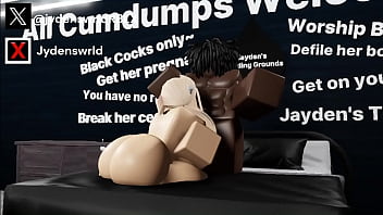 Preview 1 of Tricy Salon - 2 blonde girls get pounded in 1 day by BBC - Roblox