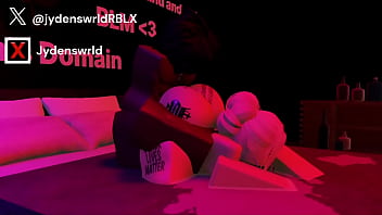 Preview 4 of Tricy Salon - 2 blonde girls get pounded in 1 day by BBC - Roblox