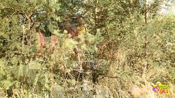 Preview 1 of Hinde Video Xxx Hd Full - Passionate outdoor lesbian sex session with blonde and brunette babes