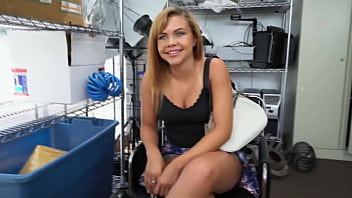 Preview 1 of Madison Scott Mmf - Quiet and shy petite slut has fuck