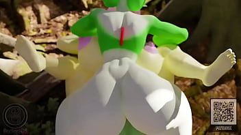 Preview 4 of Bulu Hot Airport - Gardevoir fuck woman