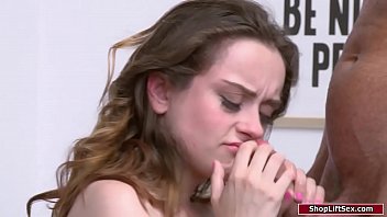 Preview 3 of Jackplusjill Sex Porn - Teen shoplifter fucked in the office