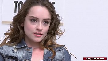 Preview 1 of Jackplusjill Sex Porn - Teen shoplifter fucked in the office