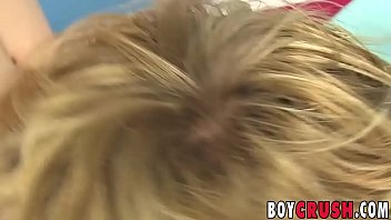 Preview 2 of Iwimqpxtr - Amateur twink jerking off while getting dicked in the ass