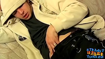 Preview 1 of Red Drenk In Ass - Hetero lad strips for the camera and jerks that boner hard