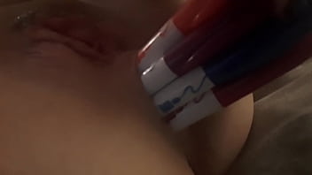 Preview 3 of Sunny Leone Alexis Texas - Markers in Beylit Black&#039_s Asshole