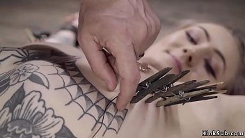 Preview 4 of Eenemal Viodo - Alt pale slave ass whipped in dungeon