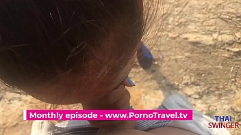 Preview 2 of Search Some Porn Keren Fisher - Outdoor blowjob