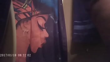 Preview 4 of Ladyboy Horny - Fat Black ebony ass toilet spy