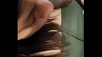 Preview 2 of Mom Ibig Pussy - Tetas de Nena Mexicana Teen en Bus