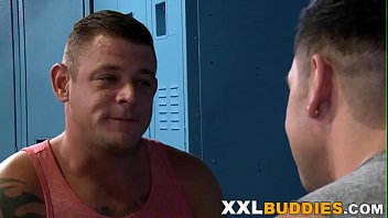 Preview 1 of Interracial Cuckold First Time - Hung stud gets ass rimmed