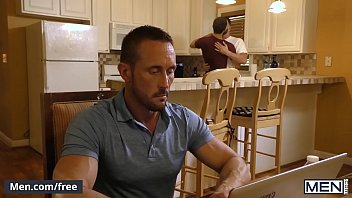 Preview 1 of College Partys - (Myles Landon,  Damien Kyle,  Cliff Jensen) - Coffee Time - Men.com