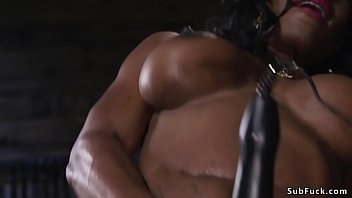 Preview 4 of Wxwxwxw W - Muscled ebony fucks pale male slave
