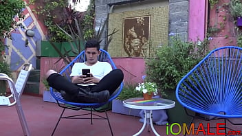 Preview 1 of Indian Village Mobile Xxx Videos - Twink latino cums after riding bareback and blowjob