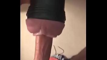 Preview 1 of Big Boobs Drinking - Gets Creamy With The Fleshlight Hot Amateur
