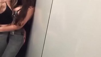 Preview 2 of Girl Use Vibreter - Lesbians fuck in shopping