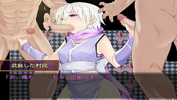 Preview 2 of Mmanteka Sxs - Ninja Girl Ayame All Game Over Scenes