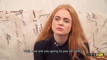 Preview 1 of Synilion Bf - Debt4k. Sweetie Rose Wild with sexy red hair agrees to pay for big TV with her holes