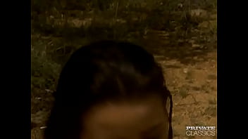 Preview 3 of Hd Peeping For Porn - Carol Rouge &amp_ Cecile in an Outdoor Anal Threesome