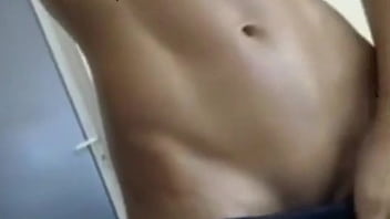 Preview 2 of Asian Girl Fuck A Foreigner - Sexy fitness girl Sarah stripping it off for me at home