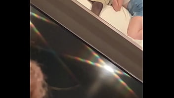 Preview 3 of Stanger Forced Facial - loves sucking dick in the mirror