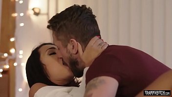 Preview 1 of Johnny Sins Sxs By Aletta - Petite teen shemale Khloe Kay anal fucked by horny BF