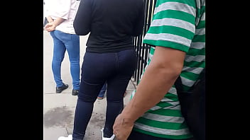 Preview 1 of Reyb Sex - Me para el culo esta putita cuando se da cuenta que la estoy grabando..