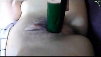 Preview 2 of Anti Sex Badi - Milf Uses Cucumber To Get Off Hot Amateur Cucumber Cam Homemade