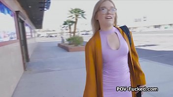Preview 1 of Bangla Village Sexx - Perky librarian spreads wide for my hard cock