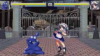 Preview 1 of Cina Model Sex - Blob/Slime Get Inside Sakuya and Reisen