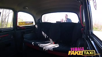 Preview 1 of Pinay Sex Threesome - Female Fake Taxi Lovita Fate hits and fucks passenger in cab