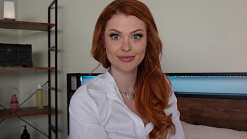 Preview 2 of The Ass Blood - Sexy Redhead College Co-Ed Elly Clutch Seduces Her Tutor