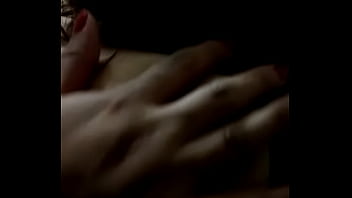 Preview 3 of Son Promise Mom - Dulce Roque toc&aacute_ndose las tetas