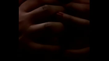 Preview 1 of Son Promise Mom - Dulce Roque toc&aacute_ndose las tetas