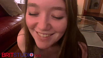 Preview 3 of Yureni Noshika In Sri Lanka - British Teen Sloppy Blowjob &amp_ Tit Wank