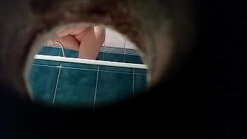 Preview 3 of Xxx Video Jangla - voyeur girl in the shower