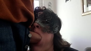 Preview 3 of Enfoy - brunette milf sucking my dick