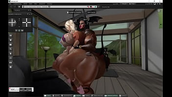 Preview 3 of Blue Felim Indian Xvideo Xxxxx - Sexy Futa Demon Fucking