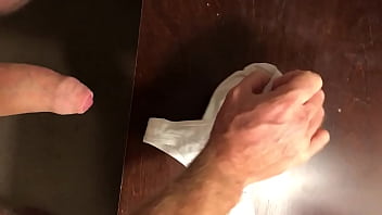 Preview 2 of Arab Fukes Video - Cum on her used panties.