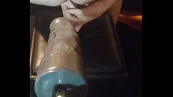 Preview 1 of Kissing Vdo - New largest dildo :)