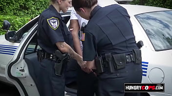 Preview 1 of Kokopo Assy - Black rapper gets fucked by two hot cops