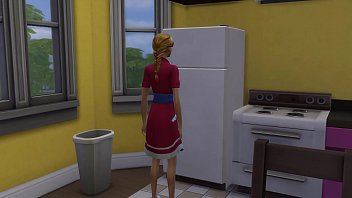 Preview 1 of Zim Xxx Coom - stepFather fucks his maid