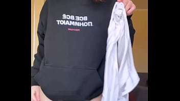 Preview 4 of Vist X - Teasing you and my pussy in a hoodie