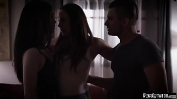 Preview 3 of Saudi Xxx Video Full Hd - Stepmom gets shared by both stepsiblings