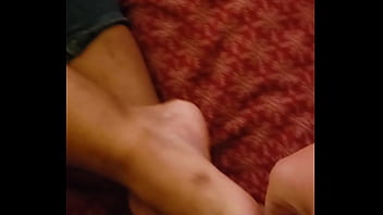 Preview 3 of Sex Kindap - Cum all over her feet