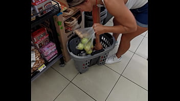 Preview 3 of Seachlesbian Brats - candid milf on shots at shoping